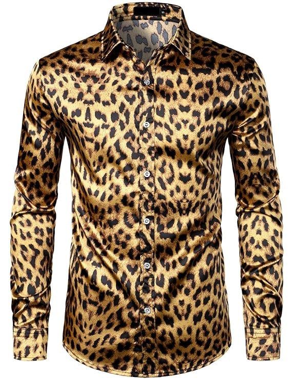 Golden Shirt Party Wear